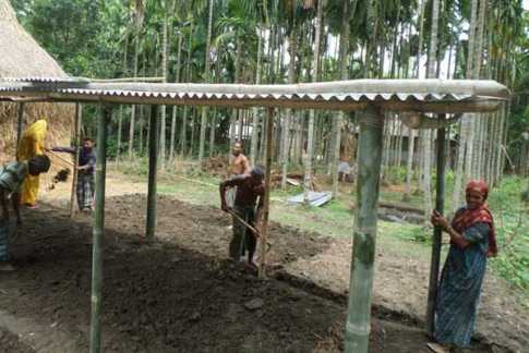 ছিটমহলগুলোতে নতুন বাড়ি নির্মাণের ধুম
